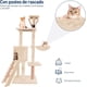 thumbnail image 4 of Torre para Gatos Bluelander 1.4 m, Múltiples Niveles, Beige, 4 of 5