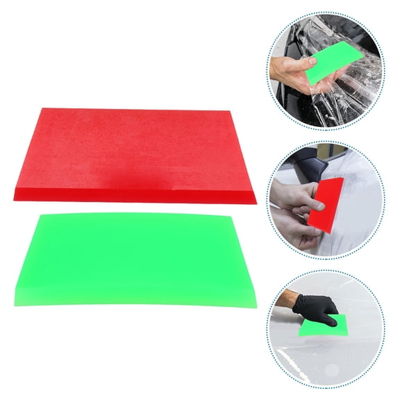 WHAMVOX 2-Pack Car Film Squeegees Auto Window Tint Scraper and Sticker Mounting Tool for Easy Installation
