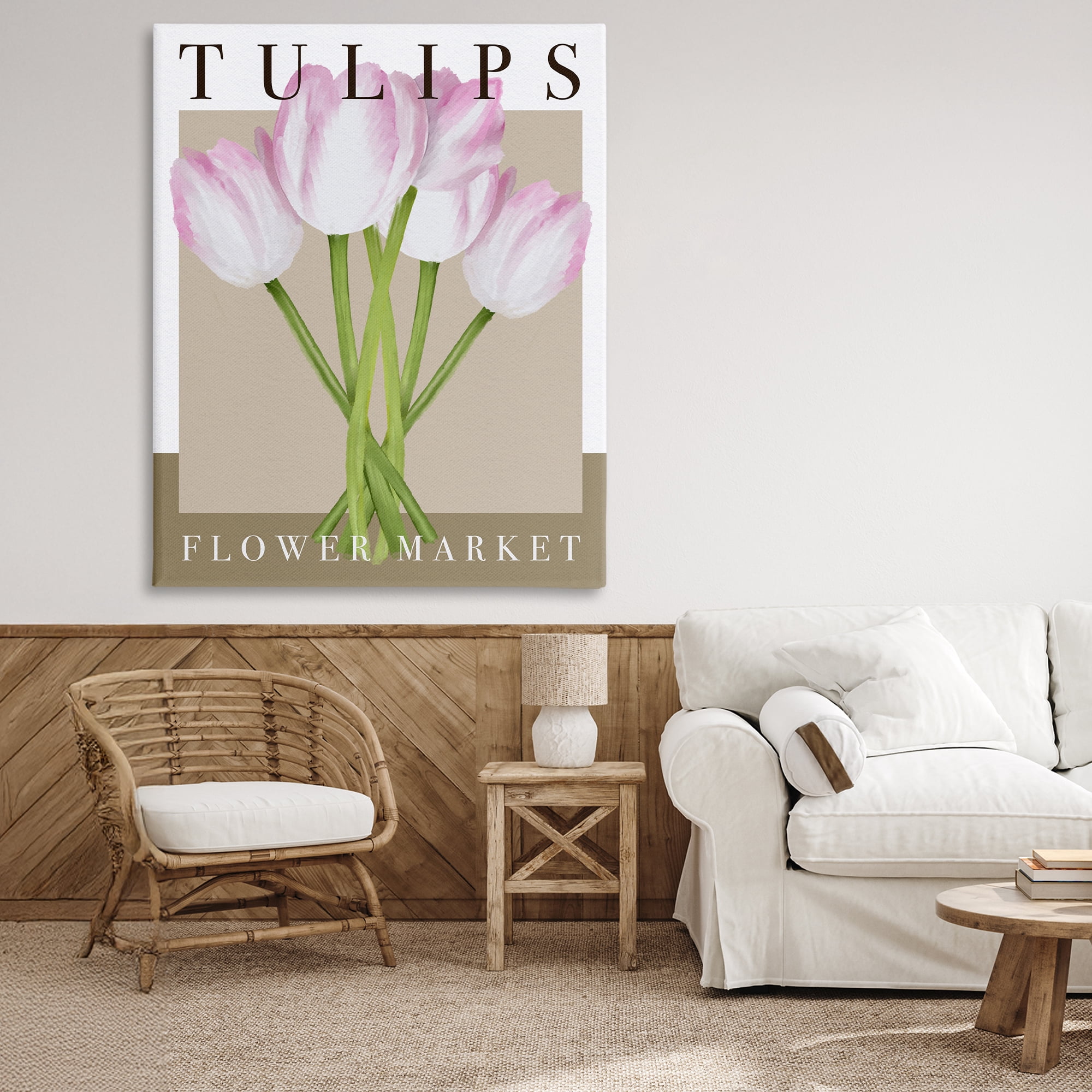 Stupell Industries Tulips Flower Market Canvas Wall Art, design by Jennifer Stith
