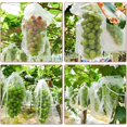 thumbnail image 1 of Organza, bolsas de regalo de organza con cintas para regalos de jardín de frutas dulces bodas (25x35cm blanco 50 bolsas) ZefeiWu 8390612575761, 1 of 1