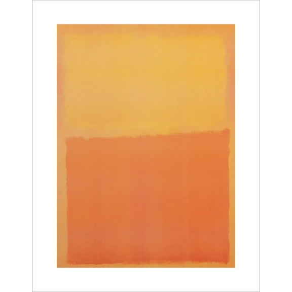 Orange & Yellow By Mark Rothko - Art Print/Poster