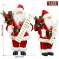 thumbnail image 2 of UTEN 13" Classic Santa Claus Christmas Figurine for Festive Holiday Home and Party Decoration, 2 of 9