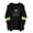 Black, variant on Zedker 2026 Mardi Gras Sweatshirt for Women Long Sleeve Mardi Gras Print Hooded Tops Party Carnival Hoodies with Pockets