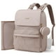 thumbnail image 1 of Bolsa para pañales LOVEVOOK mochila impermeable para bebé camel, 1 of 8