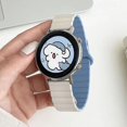 thumbnail image 3 of For Google Pixel Watch Silicone Replacement Strap 20mm Magnetic Closure Watch Band - Star Light, 3 of 5