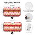 thumbnail image 3 of Disketp Windshield Sun Shade, Car Sun Shade For Front Window Red Lobster Sunshades Sun Visor Protector Blocks Uv Rays Foldable, 3 of 9