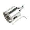 thumbnail image 4 of Uxcell 40mm Glass Hole Saw Diamond Core Drill Bit with Center Bit, 4 of 6