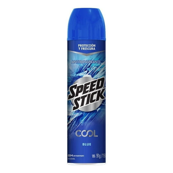 Desodorante Hombre Men Speed Stick Cool Blue Antitrasnpirante en Aerosol 150 ml