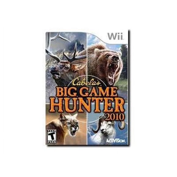 Cabela's Big Game Hunter 2010-Wii-