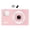 Pink, variant on Cute Mini Camera With 32GB Storage 16X Digital Zooming Multiple Filters Ideal For Kids Adults Gift Daily Use