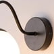 thumbnail image 4 of Modern Bedroom Wall Sconce Fixture Milk White Globe Glass Wall Lamp, 4 of 5