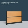 thumbnail image 3 of Luxor Beechwood Modular Wall Room Divider System - 70" W x 48" H, Freestanding, 3 of 7