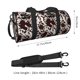 thumbnail image 2 of Balery Cow Skin Bolsa de Gimnasio para Mujeres y Hombres, Bolsa de Viaje Impermeable, Bolsa de Fin de Semana con Compartimento para Zapatos y Bolsillo Húmedo, 2 of 6