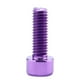 thumbnail image 4 of Paquete de tornillos roscados para portabidones de bicicleta: ligeros y duraderos. Púrpura, 4 of 9