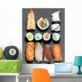 thumbnail image 1 of Sushi Wall Mural by Wallmonkeys Peel and Stick Graphic (36 in H x 28 in W) WM209208, 1 of 4