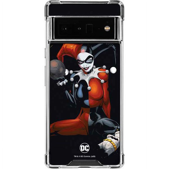 Skinit DC Comics Evil Harley Quinn Google Pixel 6 Pro Clear Case