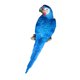 thumbnail image 4 of 20 De Resina Gran Modelo De Aves De Estatuil Juguetes Para Jardín Ornamento arte Decoración Decoración Colgante De Jardín 38cm azul CUTICAT Adorno de loro realista, 4 of 6