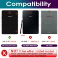 thumbnail image 2 of Funda a prueba de golpes DETUOSI para Samsung Galaxy Tab S2 9.7 2015, 2 of 8