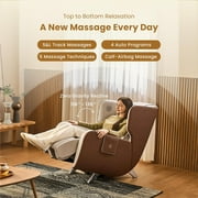 Massage Chair. Familie 2D Back Massage Chair Full Body Zero Gravity Massage Recliner. Compact SL Track Massage Chair with Calf Airbag Massager for Legs and Bluetooth Speakers