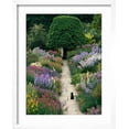 thumbnail image 2 of Art.com The Garden Cat Photographic Print by Greg Gawlowski, White Frame Wall Art, 17" x 21", 2 of 5