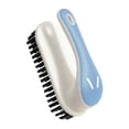 thumbnail image 4 of Soft Bristle Cleaning Brush - Short-Handled Laundry and Shoe Brush for Stains, Carpet Brush Cleaner, Household Scrubbing Brushes for Clothes, Sneaker, Bathroom and Countertops (Blue, 3PCS), 4 of 5