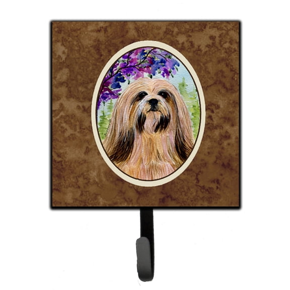 Carolines Treasures SS8436SH4 Lhasa Apso Leash Holder or Key Hook, Small, Multicolor
