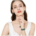 thumbnail image 2 of 1PCS Collier Pendentif Mode Femme 4 Ensembles Boucles d'Oreilles et 1 PCS Bracelet, 2 of 8