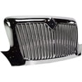 thumbnail image 2 of For 2006-2012 4100 Grille Assembly Chrome Plastic Vertical Bars with Bug Screen, 2 of 5