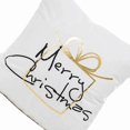thumbnail image 2 of destyer Christmas Snowflake Letter Tree Pattern Christmas letter pillowcase Christmas Soft Home Car Office Square Pillowcase Cover Case Pillowslip 45x45cm, 2 of 5