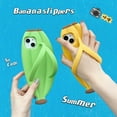 thumbnail image 5 of Kawaii Phone Cases Apply to iPhone 14 Pro,Cute Cartoon Yellow Slippers Phone Case with Banana Flip Flops Phone Case 3D Case Soft Silicone Protctor Women Girls for iPhone 14 Pro, 5 of 14