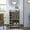 Light Oak, variant on Royard Oaktree Bar Cart with Wheels, Modern Liquor Beverage Cart with 6 Wine Cubbies, Wood Rolling Serving Trolley With Glass Door and Storage Shelf for Home Kitchen Dining, Carbon Espresso