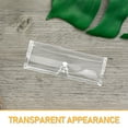 thumbnail image 3 of IFANLANDOR Hard Shell Safety Glasses Case 7Pcs Transparent Plastic for Adults, 3 of 7