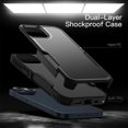 thumbnail image 3 of JETech Case for iPhone 14 Plus 6.7-Inch, Heavy Duty Dual-Layer Rugged Protection, Shockproof Protective Tough Phone Cover with Matte Back (Black), 3 of 6