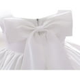thumbnail image 3 of Bébé Nouveau-Né Filles Robe Princesse Arc Tutu Fête Robes de Mariée d'Anniversaire, 3 of 6