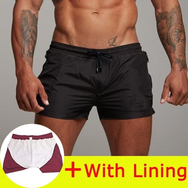 2023 nuevo traje de baño para hombre, traje de baño Sexy para hombre, pantalones cortos de baño para hombre, pantalones cortos de playa, trajes deportivos, pantalones cortos para tabla de Surf, bañadores para hombre Tan Jianjun unisex