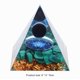 thumbnail image 3 of Pirámide De Cristal Árbol de la vida Amatista Olivino Pirámide Cristal Torre de recolección de energía (G) Wdftyju Libre de BPA, 3 of 3