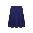 thumbnail image 5 of Venjoe Girls School Uniform Skirts Knee Length Kids Ballet Dance Skirts Solid Color Casual Skirts Navy_Blue 12, 5 of 8