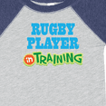 thumbnail image 4 of Inktastic Rugby Player in Training Boys or Girls Baby Bodysuit, 4 of 5