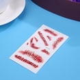 thumbnail image 3 of 8 uds. Calcomanías de arte corporal desechables Pegatinas de tatuajes falsos impermeables de Halloween (4) Cgtredaw Para estrenar, 3 of 6
