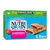 Nutri-Grain Soft Baked Breakfast Bars, Made with Whole Grains, Kids Snacks, Raspberry, 10.4oz Box (8 Bars)