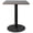 Dark Brown, variant on LeisureMod Round Dining Table with MDF Top and Powder-Coated Round Steel Black/Gold Base Kitchen Table, Seats 2-3 Person for Modern Home Vail Collection, Light Wood Brown