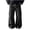 Black1, variant on Cmtiyu Cargo Pants for Men, Baggy High Waist Drawstring Wide Leg Work Pants with Multi Pockets, Casual Outdoor Hiking Pants, M-3XL