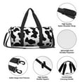 thumbnail image 6 of Easygdp Milk Cow Travel Bag, Camping, Weekend, Carry On Overnight Duffel Bag with Shoulder Strap, 6 of 8
