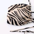 thumbnail image 3 of Trajes de baño para mujer Trajes de baño de 3 piezas a rayas con falda para cubrir (Café L) FLhrweasw Para estrenar, 3 of 9