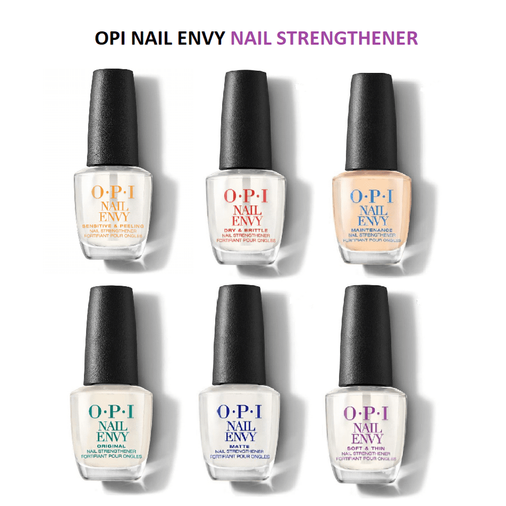 OPI OPI NAIL ENVY Nail Strengthener Set of 6 [ORIGINAL,MATTE,SOFT