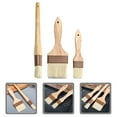 thumbnail image 3 of Hongchegh pastry brush 3pcs Basting Brushes Pastry Brushes Bristle Barbecue Brushes Grilling Oil Brushes, 3 of 10