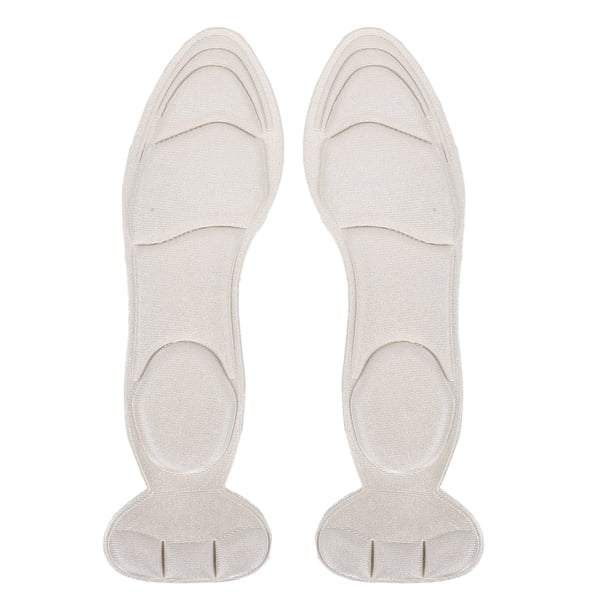 par de almohadillas autoadhesivas para el talón, antideslizantes, de esponja, 2 en 1, para ampollas en tacones altos (albaricoque)
