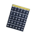 thumbnail image 1 of Numbered Pocket Chart Over Door tool supplies Hanging with 30 Pockets Durable for Closet, 1 of 9