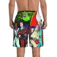 thumbnail image 3 of The Real Ghostbusters Men's Beach Shorts Swim Trunks Casual Quick Dry Board Shorts Swimwear with Mesh Lined and Pockets, 3 of 8