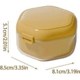 thumbnail image 2 of Invisible Teeth Retainer Cleaning Box with Ventilation Holes - Durable Mouthguard Storage Container for Daily Use, 2 of 5